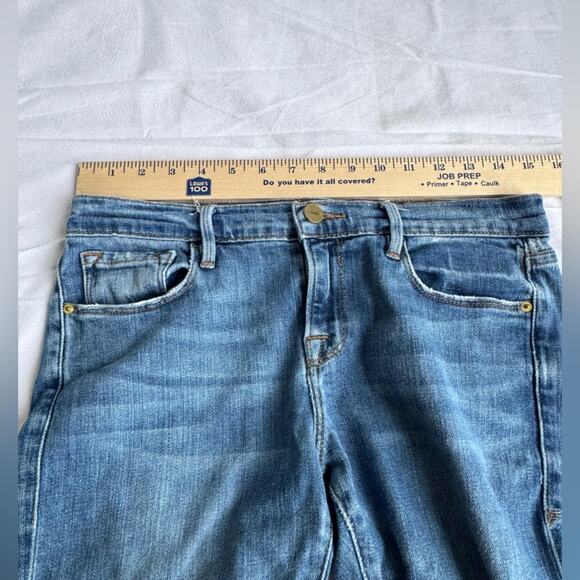 Frame Denim Le Garcon Boyfriend Jean in Cooper size 25 or 2 cotton distressed - Picture 13 of 15